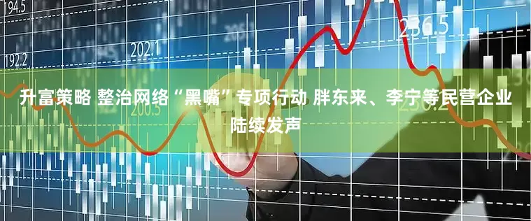 升富策略 整治网络“黑嘴”专项行动 胖东来、李宁等民营企业陆续发声